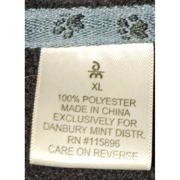 Danbury Mint Labrador Retriever Embroidered Women's  Fleece Jacket Size Xl - Picture 8 of 10